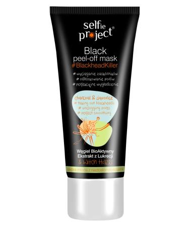 Selfie Project Selfie Project Peeloff Mask #BlackheadKiller Noir 50 ml