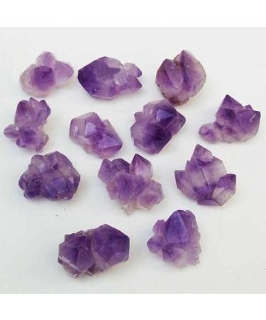 Natural Crystal Rough 100g Raw Natural Beauty Amethyst Quartz Stone Crystal Bulk Specimen for Home Fish Tank Garden Bonsai Decor QINTINYIN Obelisk 100g length 0.98in hight 0.71in Amethyst - Buy Online on GoSupps.com