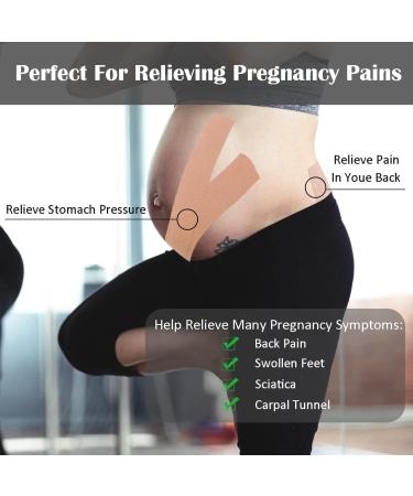 Scientific Cotton Rayon Fiber Kinesiology Tape - 16x2" Latex-Free Athletic Tape for Muscle Pain Relief & Performance Boost (Nude - Buy Online on GoSupps.com