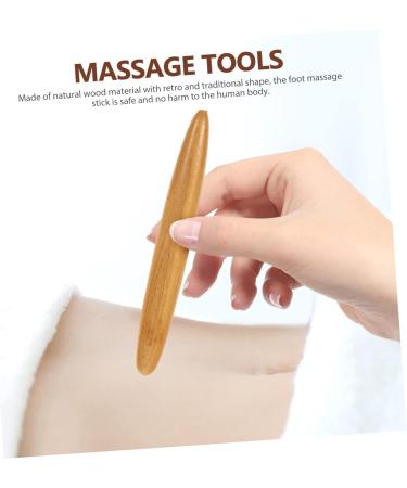 Shop GATUIDA 6-Stk Acupressure Neck Massage Devices | Handmade Wooden Massage Tools for Ultimate Relaxation - Buy Online on GoSupps.com