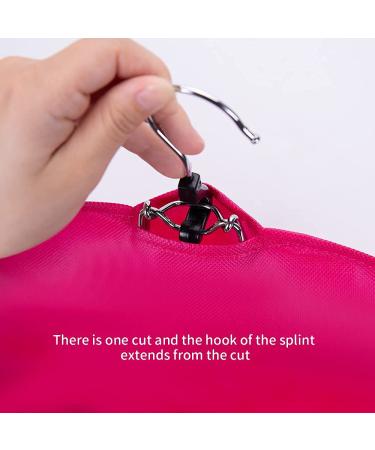 3PCS Extra Long Rose Wig Storage Bags with Wooden Hanger - Portable, Dust-proof, Transparent Zip Up Hair Extension Organizer - Buy Online on GoSupps.com