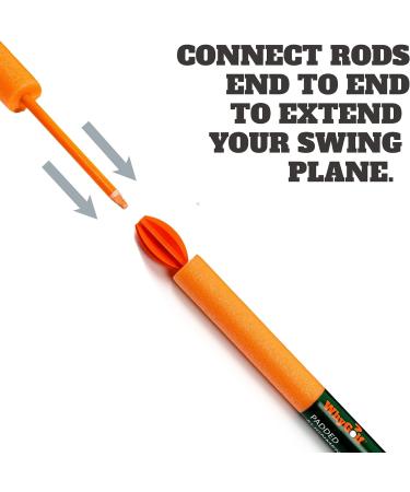 WHYGOLF Padded Alignment Rods - Improve Swing Angles like a Pro with Ground or Training Aid Use - Buy Online on GoSupps.com