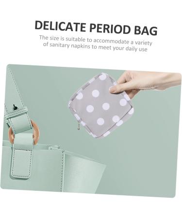Buy Abaodam 8pcs Sanitary Napkin Storage Bags - Travel Purses & Delicate Holders Portable Zipper Coin Pouch & Cosmetic Bag in Assorted Colors - Buy Online on GoSupps.com