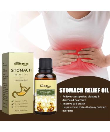 Gastric Relief Oil - 50ml Abdominal-Calming Blend | Olive Rose & Grape Seed Oils for Digestion & Weight Management | Pekmar - Buy Online on GoSupps.com