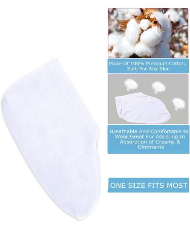 Overnight Moisturizing Socks | Premium Cotton | Dry Skin Spa Therapy | 10 Pairs - Buy Online on GoSupps.com