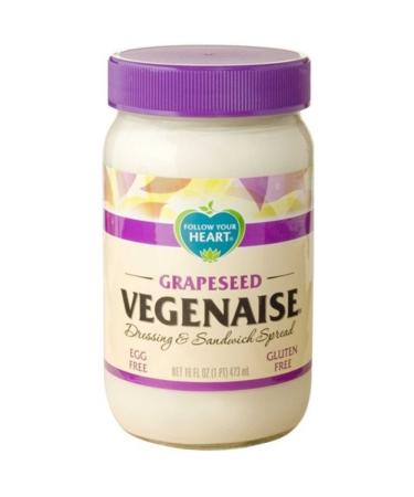 Follow Your Heart Vegenaise Grapeseed Oil, 16 Ounce -- 6 per case