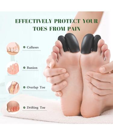Bukihome 24 PCS Silicone Toe Protectors for Toe Blister, Corns, Calluses - Cushion for Running and Walking, Stop Toe Pain - Buy Online on GoSupps.com