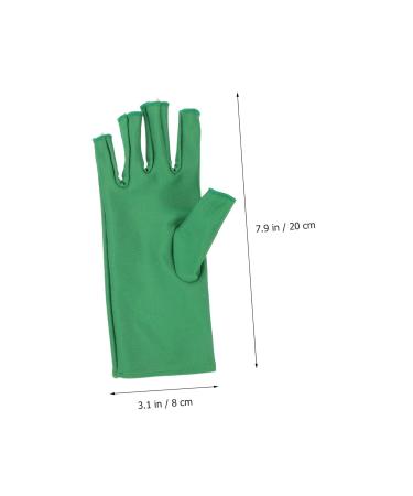DRESSOOS 1 Pair Nail Gloves Elastic Spandex Dryer Cosmetic 20X8X0.4CM - Buy Online on GoSupps.com