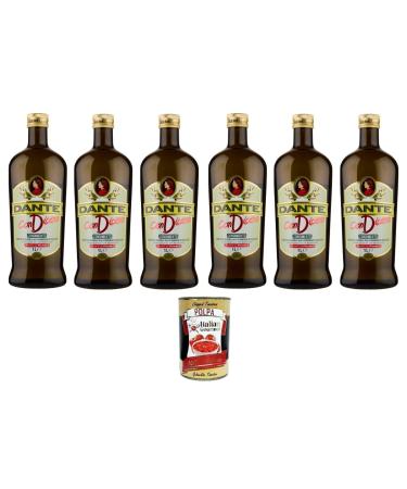 Italian Gourmet E.R. Dante conDisano 6-piece spice blend made with vegetable oils and extra virgin olive oil (15%) + Italian Gourmet Polpa 400g