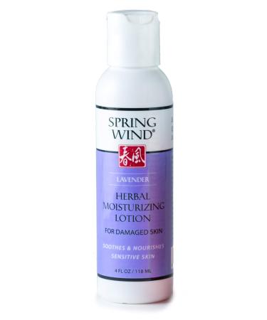 Spring Wind Moisturizing Lotion - Soothes Eczema Psoriasis Dry Skin Minor Burns and Sunburn