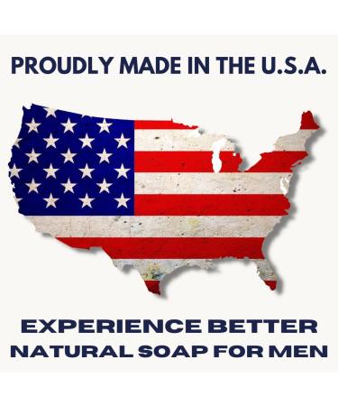 Dapper Yankee Tea Tree Mint Natural Soap for Men | Peppermint & Tea Tree Scent | Activated Charcoal & Essential Oils | Moisturizing Grooming Product - Buy Online on GoSupps.com