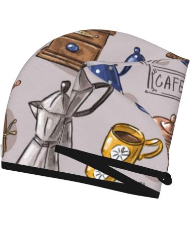 Shop Antique Vintage Teapot & Coffee Grinder | Super Absorbent Microfiber Hair Towel Wrap for Women Perfect for Long Curly & Thick Hair - Buy Online on GoSupps.com