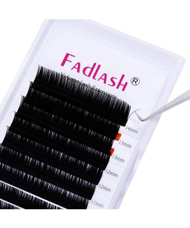 Professional Classic Individual Eyelash Extensions - 0.07mm D Curl Mix (8-14mm) - Natural Look - International Shipping Available - Buy Online on GoSupps.com
