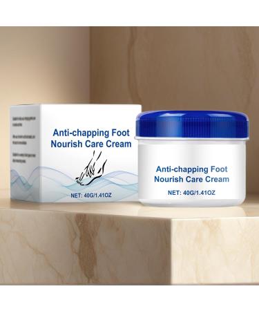  Generisch Foot Cream 40g of heel cream for cracked skin | Natural care lotion for the whole family to nourish after showering - Buy Online on GoSupps.com