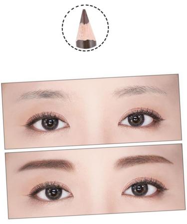 SOESFOUFU 2pcs Eyebrow Pencils Double Head Eyebrow Pencil Eyebrow Pencil Brush 1 count (Pack of 1) As Shown - Buy Online on GoSupps.com