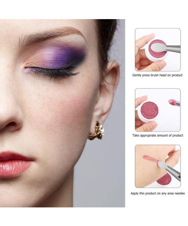 FRCOLOR 10 Pcs Silicone Lip Brush Set - Soft Cleansing & Makeup Applicator for Eyeshadow & Lipstick | Double Head Design - Perfect for Cosmetics Lovers - Buy Online on GoSupps.com