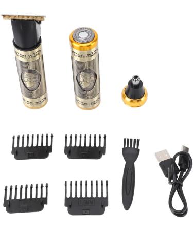 Electric Hair Clipper Kit Cordless Man Grooming Kit for Precise Styling with 4 Guide Combs - Buy Online on GoSupps.com