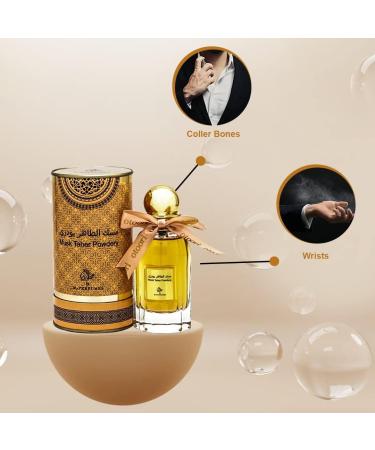 Musk Taher Powdery Eau De Parfum for Men and Women 2.7 Oz - Buy Online on GoSupps.com