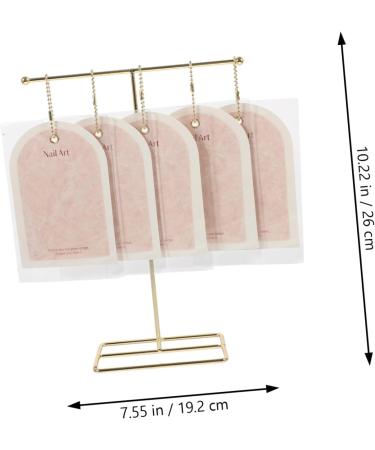 DOITOOL 1 Set Nail Art Display Cardboard Fake Nails Show Rack Nail Salon Supply Nail Display Cards Manicure Showing Holder Nail Art Showing Holder Autumn and Winter Manicure Tools Iron - Buy Online on GoSupps.com