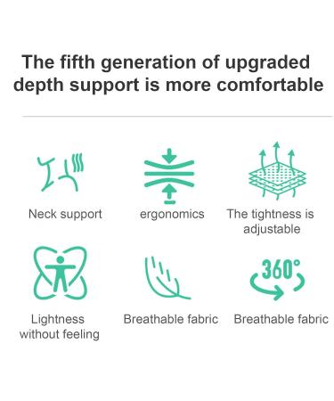 Neck Support Brace - Cervical Traction Neck Collar - Neck Stretcher Neck Traction Devices Cervical Collar Posture Corrector Adjustable for Neck Discomfort Relief - Buy Online on GoSupps.com