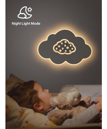 Buy Baerolc LED Ceiling Light for Children's Room - 40cm Dimmable Cloud Lamp with Remote Control | 3000K-6000K | 24W Lighting for Baby Room Bedroom Living Room - Buy Online on GoSupps.com