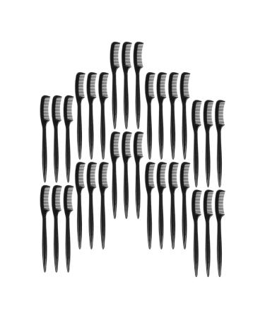 Minkissy 28th portable mini eye brewing comb Tool for eyebrow care GROOMI tool make-up kit make-up eye browbrow brush make-up eyebrow comb eyebrows trim plastic
