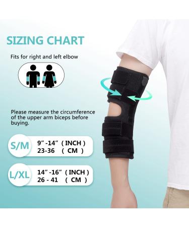 Elbow Brace for Ulnar Nerve Entrapment - Adjustable Cubital Tunnel Stabilizer for Pain Relief Arthritis & Tendonitis - Ideal for Men & Women - Buy Online on GoSupps.com