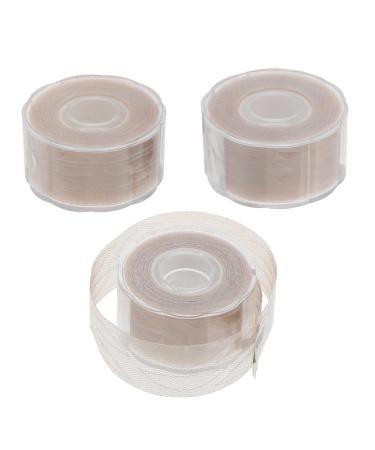 FOMIYES 3 Rolls Mesh Double Eyelid Sticker Single Side Eyelid Tapes Stickers Makeup Gadgets Tape Invisible Double Eyelid Sticker Eyelid Stickers Girl Cosmetic Line Pvc