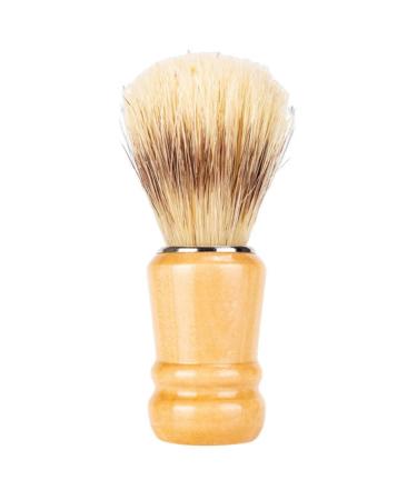 Roof hair shaving brush solid wood handle razor brush handmade made of real roof hair a skin -friendly for wet shaving with razor plane premium shaving brush men gift for men