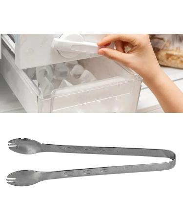 Premium Stainless Steel Long Kitchen Tweezers - Versatile Precision Toothed Tips for Cooking - Buy Online on GoSupps.com