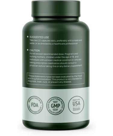 High Potency Resveratrol 1400mg Capsules - Antioxidant Blend with Acai, Grapeseed, Green Tea - Supports Cardiovascular Health and Anti-Aging - 120 Count - Buy Online on GoSupps.com