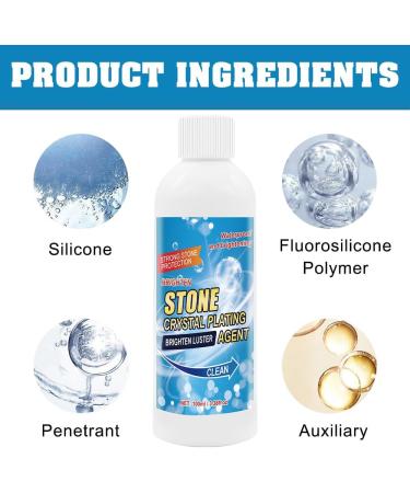 HASAIKA Nettoyant pour D tachant pour Pierre Agent de Placage de Cristal de Pierre Nettoyant Poli Pour Marbre pour Granit Marbre Carrelage Plaques de Cuisson de Cuisine - Buy Online on GoSupps.com