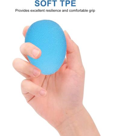 Frcolor 9-Pack Hand Ball Stress Balls - Peanut Massage & Squeezing Therapy for Stress Relief | Perfect for Wrist & Fingertip Exercises - Buy Online on GoSupps.com