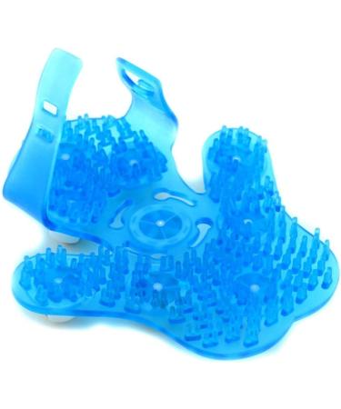 Deep Tissue Massage Roller Glove - 360-degree Metal Roller Ball for Neck, Chest, Foot, Hamstrings, Thighs & Full Body Care - Buy Online on GoSupps.com
