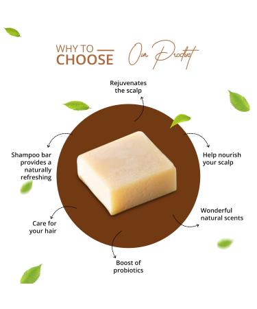 Organic Shampoo Bars - Healthy Hair Growth | Moisturizing Lavender Lemon & Peppermint Shampoo for All Hair Types - Men Women & Kids - Buy Online on GoSupps.com