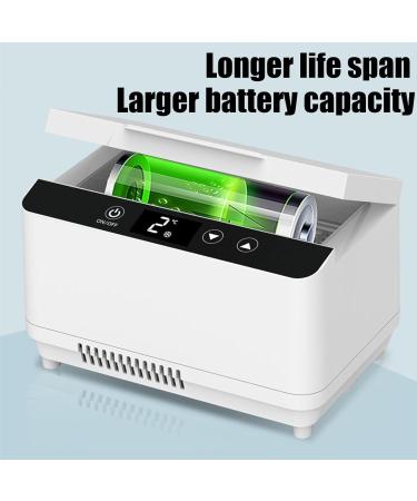 Portable Mini Medical Refrigerator Medical Refrigerator And Insulin Cooler Mini Diabetes Cooler Portable Insulin Cooler (Size : Doublebattery) - Buy Online on GoSupps.com