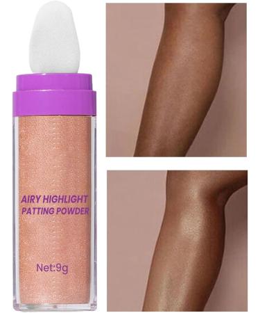 Face Highlighter Powder Waterproof Glow Powder 9g Highlighter Oil Control Long-Lasting Hold for Daily Wedding Evening - Buy Online on GoSupps.com