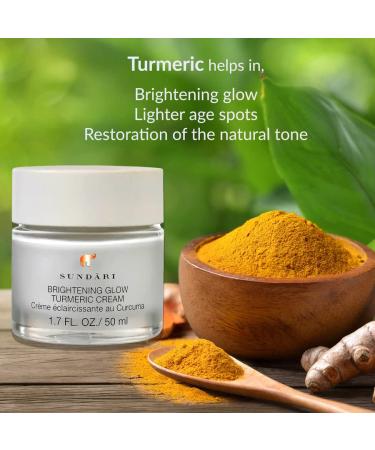 SUND RI Brightening Glow Turmeric Cream - Radiant Skin for All Skin Types | Shop Internationally - Buy Online on GoSupps.com