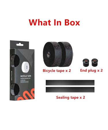 Reflective Gradient EVA+PU Road Bike Handlebar Tape - Racing & Fixed Gear - Buy Online on GoSupps.com