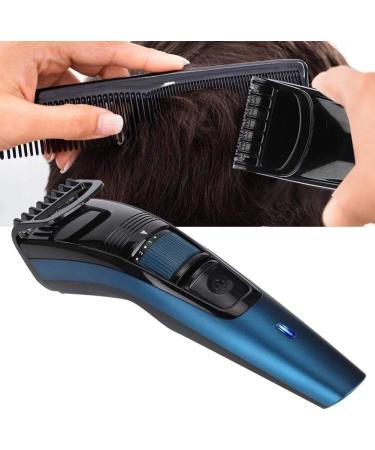 Buy Easy Hair Clipper - USB Electric Hair Clipper & Adjustable Trimmer - Self-Service Hair Shaver in Blue - International Shipping Available - Buy Online on GoSupps.com