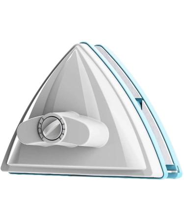 QTYUERGK Triangle Double Sided Magnetic Window Cleaner 5-Speed Adjustable Magnetic/Anti-Pinch Cleaner Glass Wiper Magnetic 6 Pieces of Cleaning Cotton Manual Type Colour:15-40 Cleaners
