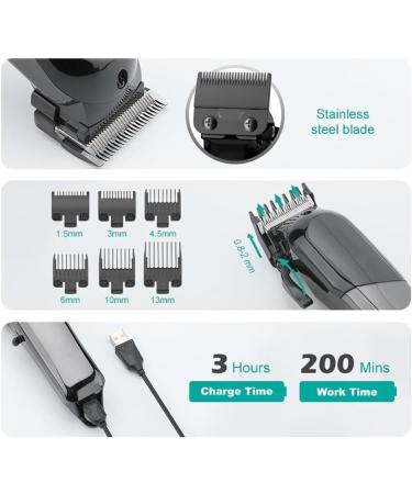 Professional Hair Clippers for Men | Rechargeable Electric Haircut & Hairdressing Salon Tools - Buy Online on GoSupps.com