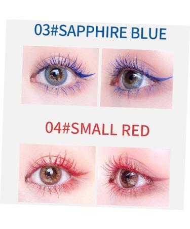 Didiseaon 6pcs Colored Mascara Makeup Tool Ultra-fine Mascara Lash Mascara Women Mascara Lady Mascara Abs - Buy Online on GoSupps.com