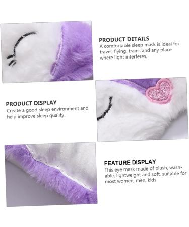 Beavorty 2 Pi ces Masque pour les yeux de renard masque pour les yeux lavable aveugle patch yeux bandeau yeux ombres paupi res fard paupi res blanc cache-oeil ombre paupi res endormie - Buy Online on GoSupps.com
