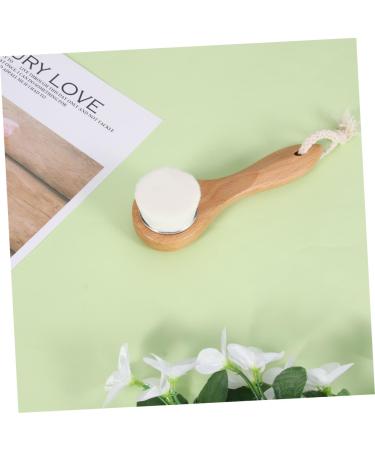 minkissy Facial Cleaning Brush Exfoliating Facial Brush Skin Cleaning Scrub Brush Pore Scrub Face Cleanser Facial Cleansing Brush Beech Face Brush Cleasing Milk Pores Bamboo 1pc - Buy Online on GoSupps.com