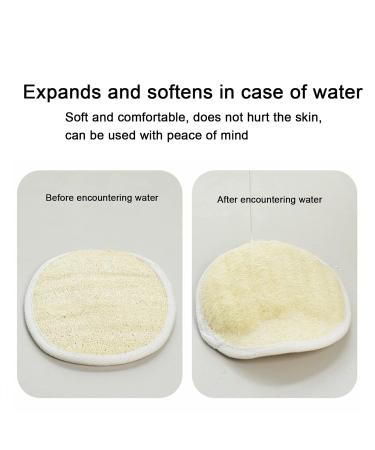 Buy Natural Luffa Sponge for Exfoliating & Deep Cleansing | Loofah Body Brush for Spa & Shower | International Shipping - Buy Online on GoSupps.com