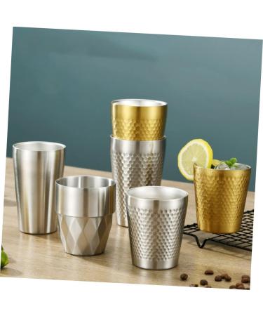 Magiclulu Stainless Steel Shaving Bowl Set - 4 Double-Layer Shaving Cups for Men | Rustproof 304 Foam & Soap | Perfect for International Shipping - Buy Online on GoSupps.com