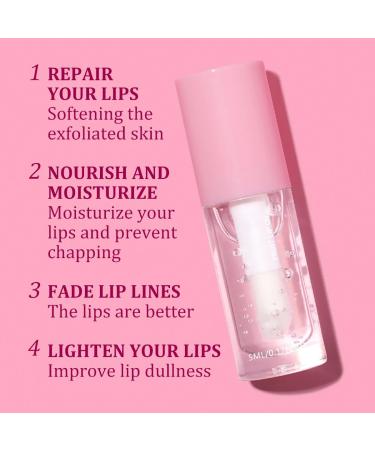 Kiss Lip Oil & Gloss - Non-Sticky Mirror Shine Lip Balm for Dry Chapped Lips | Hydrating & Nourishing Care (2 - Buy Online on GoSupps.com