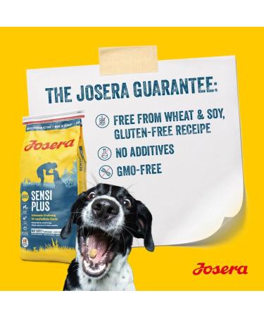 Josera Sensiplus Dog Food (12.5 kg) | Duck Recipe for Sensitive Dogs | Super Premium Dry Food for Adults - Buy Online on GoSupps.com