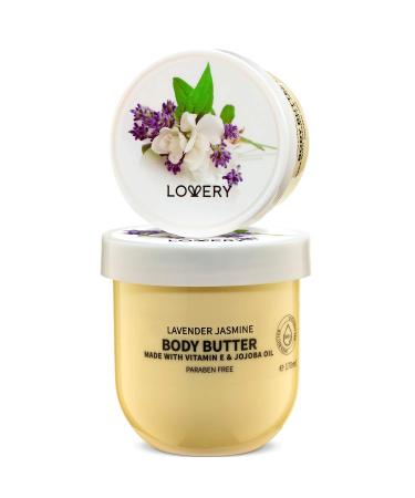 Whipped Lavender Jasmine Body Butter for Sensitive Dry Skin - Ultra Hydrating Moisturizer with Shea Butter - Nourishing Body Care - Buy Online on GoSupps.com